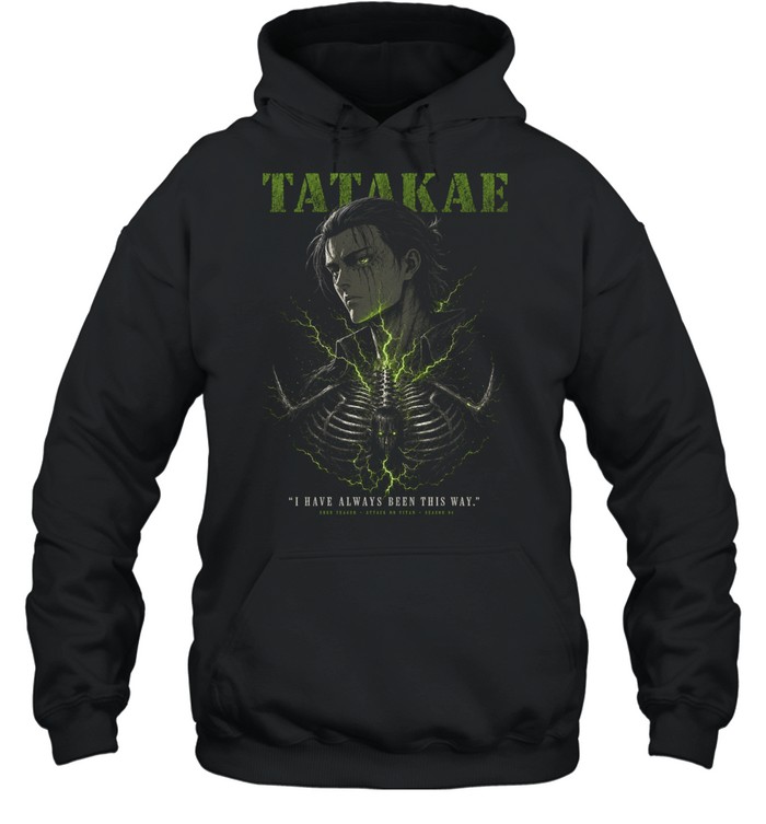 Eren Yeager Attack On Titan Tatakae Season 4 Unisex Hoodie
