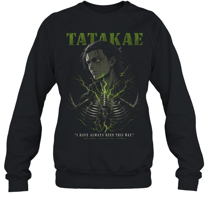 Eren Yeager Attack On Titan Tatakae Season 4 Unisex Sweatshirt