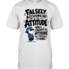 Falsely Accusing Me Of An Attitude Will Create The Attitude You Thought I Had Classic Men's T-shirt