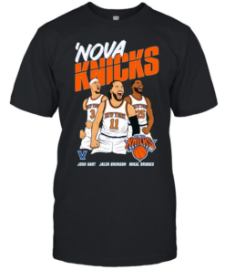 Finals Jalen Brunson, Josh Hart And Mikal Bridges Nova Knicks Classic Men's T-shirt