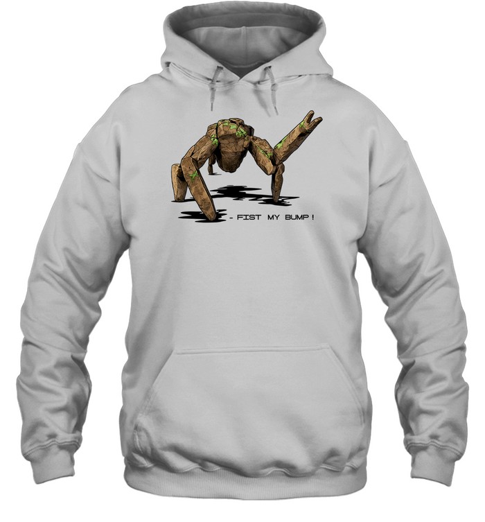 Fist My Bump Funny Gaming Golem Sarcastic Unisex Hoodie
