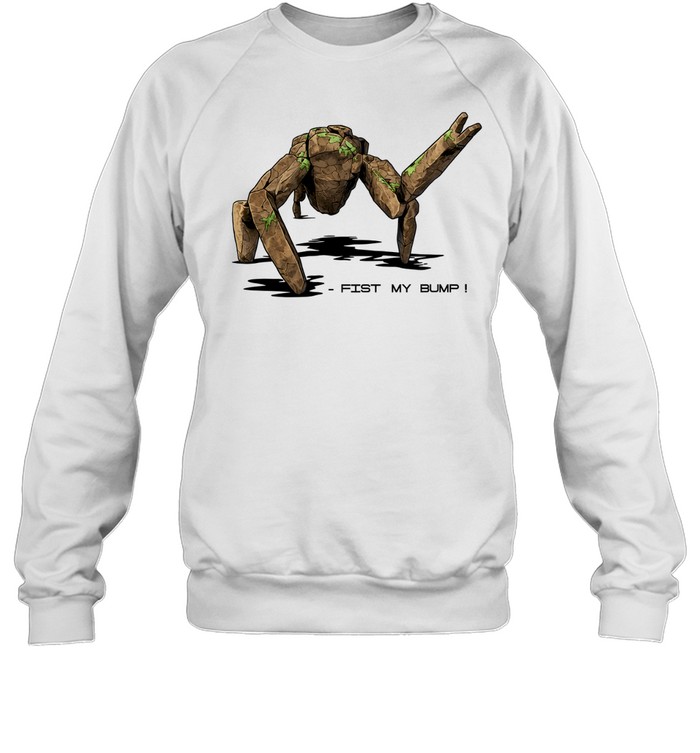 Fist My Bump Funny Gaming Golem Sarcastic Unisex Sweatshirt