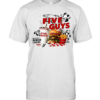 Five Guys built for burger lovers burger milkshake fries Classic Men's T-shirt