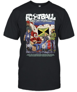 Football Music and Friendship soccer fans Classic Men's T-shirt