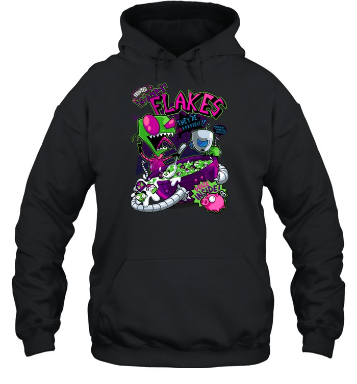 Frosted invader flakes they’re Unisex Hoodie