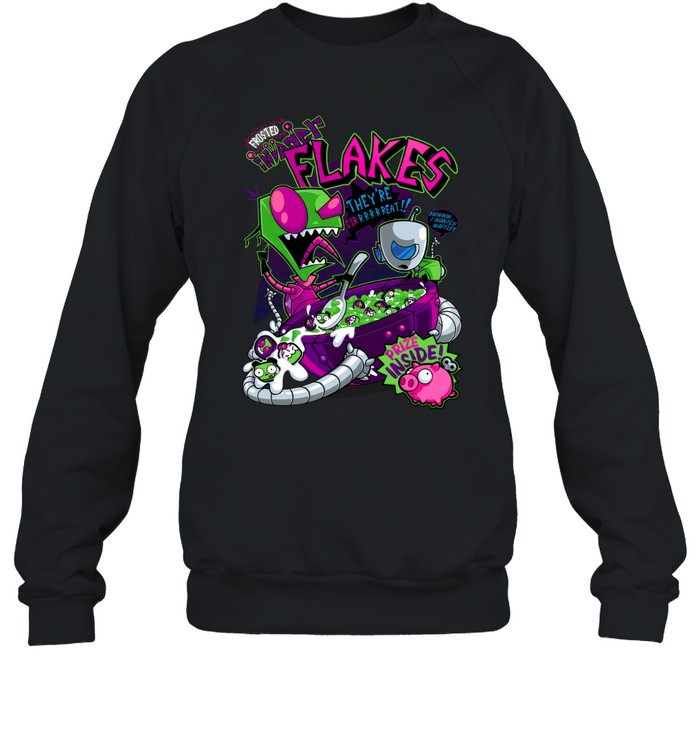 Frosted invader flakes they’re Unisex Sweatshirt
