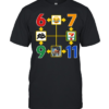 Funny Dark Humor Numbers Logic Chart Classic Men's T-shirt