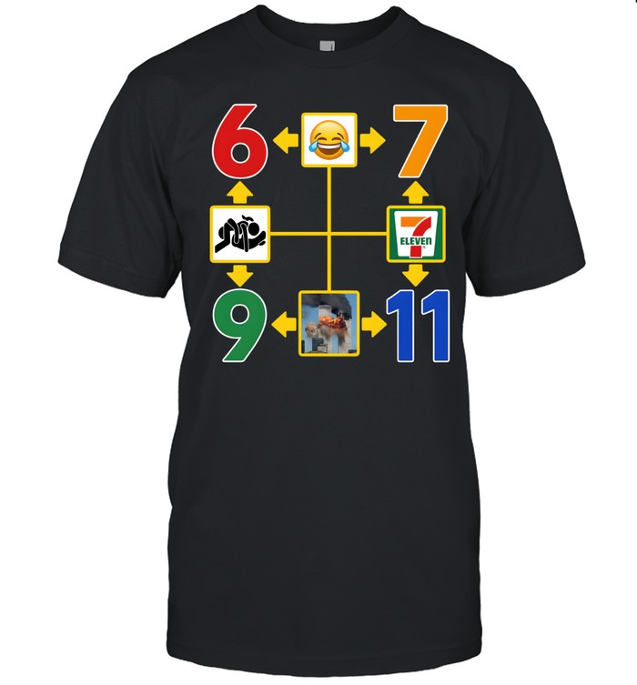 Funny Dark Humor Numbers Logic Chart Classic Men's T-shirt