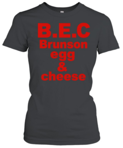 Funny Jalen Brunson Egg And Cheese  Classic Women's T-shirt