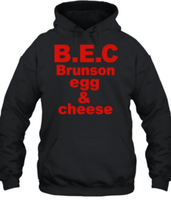 Funny Jalen Brunson Egg And Cheese Unisex Hoodie