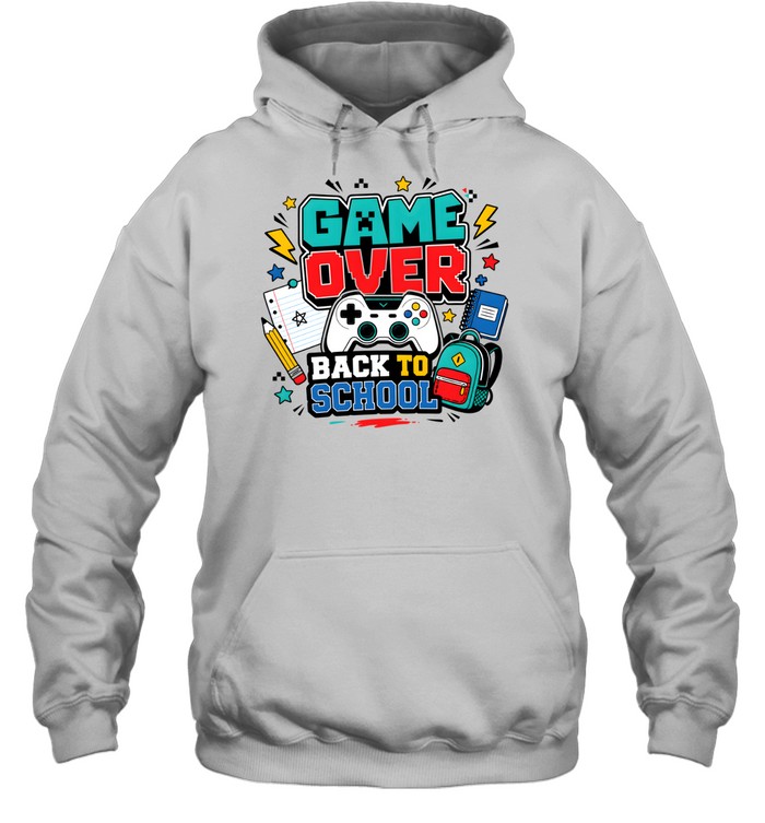 Game Over Back To School Unisex Hoodie