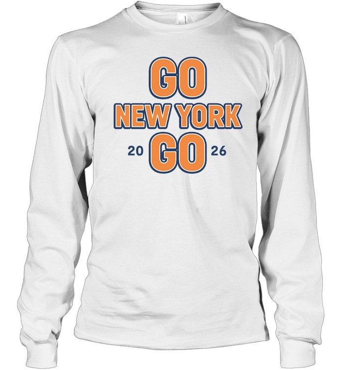 Go New York Go 20 26 New York Knicks Basketball Team Sports Long Sleeved T-shirt
