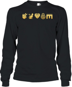 Good New York Knicks Five Symbols Cat Basketball Heart Garden Icons Row  Long Sleeved T-shirt