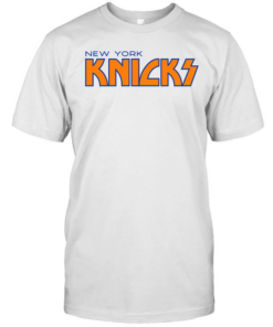 Good New York Knicks Kiss Logo Parody Classic Men's T-shirt