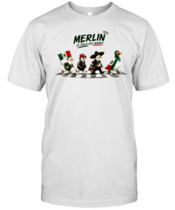 Goose Merlin El Idolo Del Barrio Mexico World Cup 2026 Abbey Road Classic Men's T-shirt