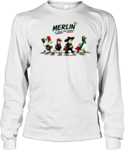 Goose Merlin El Idolo Del Barrio Mexico World Cup 2026 Abbey Road  Long Sleeved T-shirt