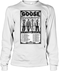 Goose Tour Summer 2026 Poster Long Sleeved T-shirt