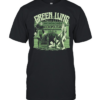 Green Lung Necropolitan Line zombies emerging from gate Classic Men's T-shirt