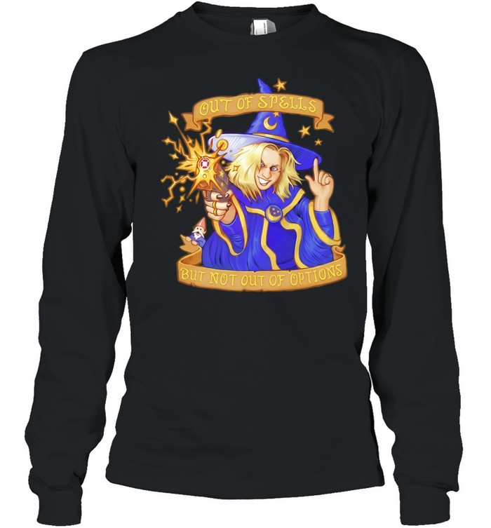 Greg The Sorcerer Out Of Spells But Not Out Of Options Long Sleeved T-shirt