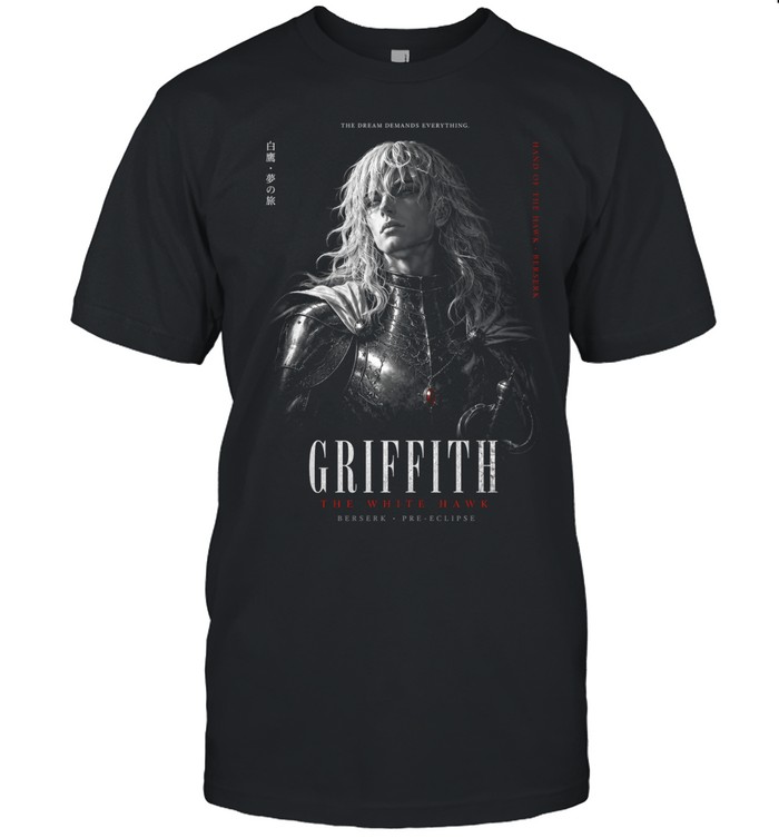 Griffith Berserk White Hawk Pre Eclipse Classic Men's T-shirt