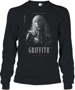 Griffith Berserk White Hawk Pre Eclipse Long Sleeved T-shirt