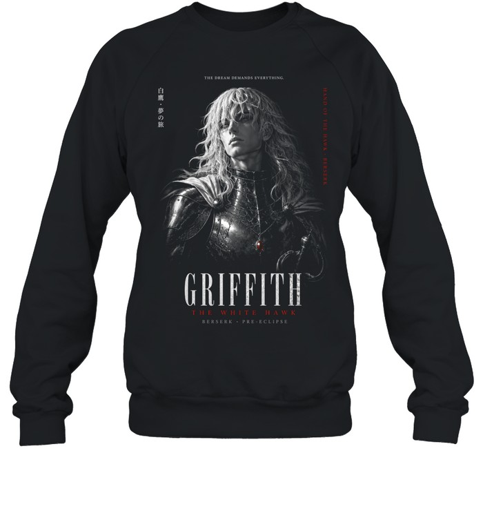 Griffith Berserk White Hawk Pre Eclipse Unisex Sweatshirt