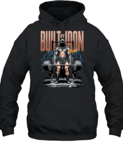 Grim Reaper Bodybuilder built by iron weightlifting workout fitness gym Unisex Hoodie