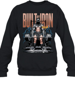 Grim Reaper Bodybuilder built by iron weightlifting workout fitness gym Unisex Sweatshirt