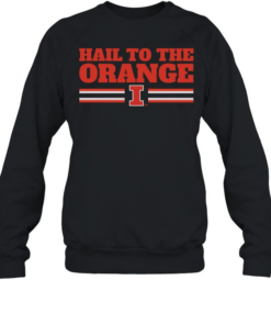 Hail to the Orange Illinois Fighting Illini  Unisex Sweatshirt