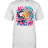Hand-Drawn Teacher Life Graphics T- with Iced Coffee and Composition Notebook Classic Men's T-shirt