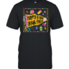 Happy To See Your Face T- with Cute Pencil Pennant Flag Graphic Classic Men's T-shirt