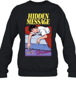 Hidden Message Home illustration art aesthetic Unisex Sweatshirt
