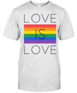 Hot Love Is Love Pride Month Classic Men's T-shirt
