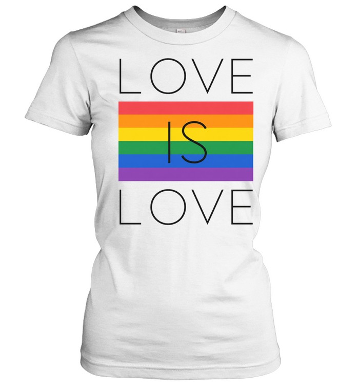 Hot Love Is Love Pride Month Classic Women's T-shirt