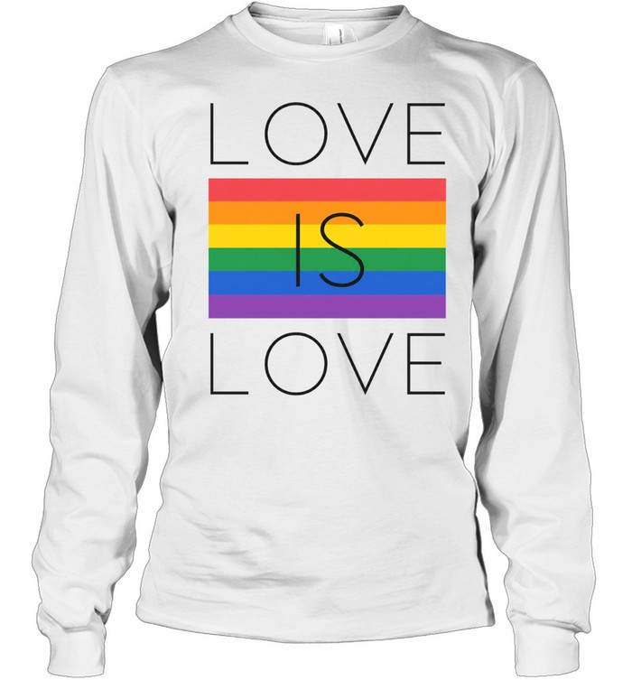 Hot Love Is Love Pride Month Long Sleeved T-shirt
