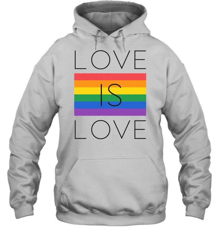 Hot Love Is Love Pride Month Unisex Hoodie