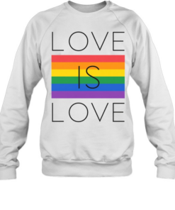 Hot Love Is Love Pride Month Unisex Sweatshirt