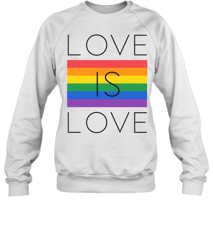 Hot Love Is Love Pride Month Unisex Sweatshirt