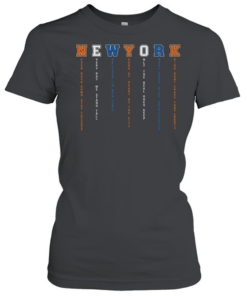 Hot New York Knicks Never Back Down Stay Focused  Classic Women's T-shirt