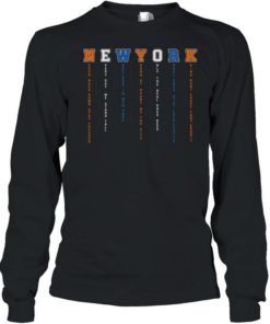 Hot New York Knicks Never Back Down Stay Focused Long Sleeved T-shirt