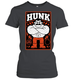 Hunk Est 2023 Gym Daddy bodybuilder muscle man Classic Women's T-shirt