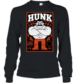 Hunk Est 2023 Gym Daddy bodybuilder muscle man Long Sleeved T-shirt