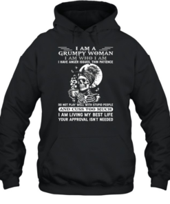 I Am A Grumpy Woman Unisex Hoodie