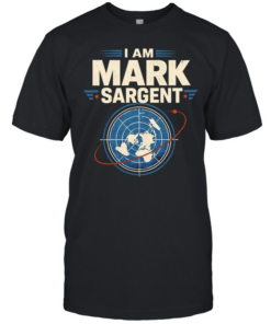 I Am Mark Sargent Flat Earth Map Conspiracy Theory Classic Men's T-shirt