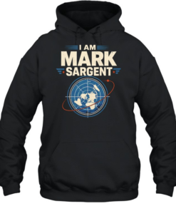 I Am Mark Sargent Flat Earth Map Conspiracy Theory Unisex Hoodie
