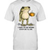 I Have To Say Weird Stuff Or I'll Die Frog Funny Classic Men's T-shirt