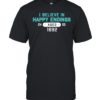 I believe in happy endings 1892 teal badge Classic Men's T-shirt