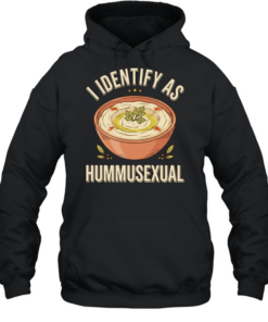 I identify as hummusexual Unisex Hoodie