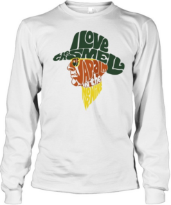 I love the Smell Napalm in the morning Long Sleeved T-shirt