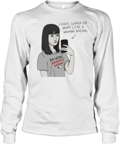 I m with Cheesy Bread parody Internet meme  Long Sleeved T-shirt